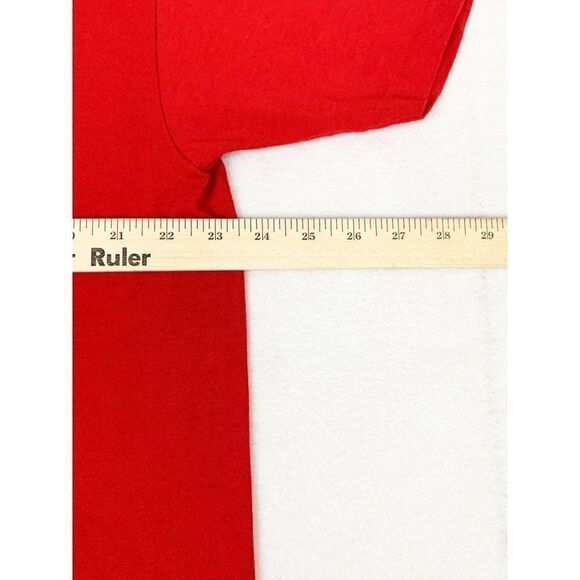 Vintage Winnie The Pooh T-Shirt Red XL Mickey Inc Disney Cartoon Single Stitch - Picture 7 of 8